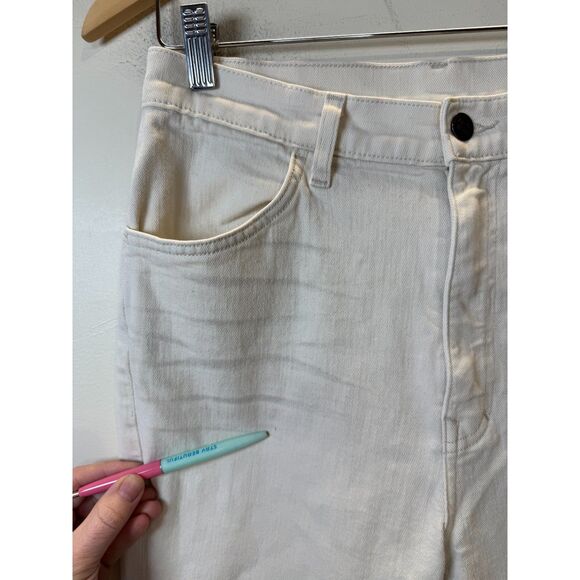 Imogene + Willie Elizabeth Denim Jeans Women’s Size 31 Regular Off White Casual - Picture 7 of 9